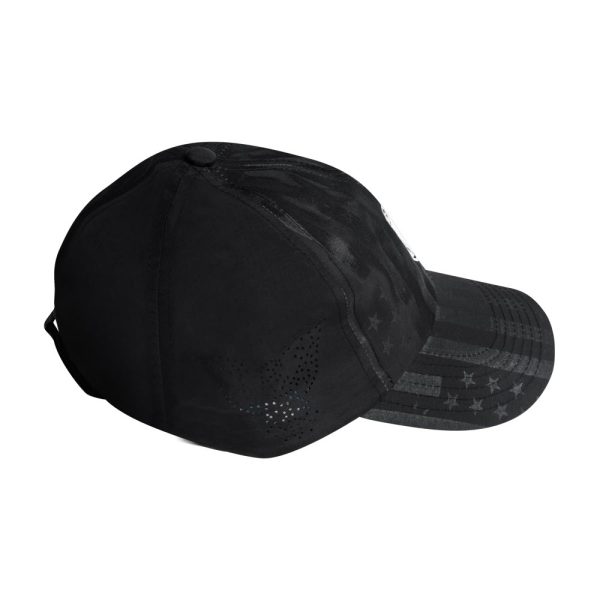 Subtle Patriot Running Hat Perforated Side